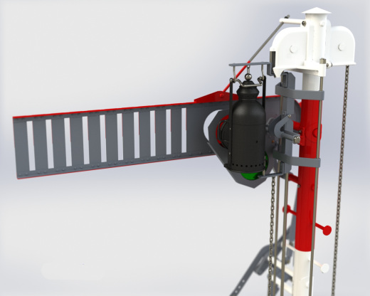 铁路信号灯3d模型 3D模型SolidWorks三维设计图缩略图
