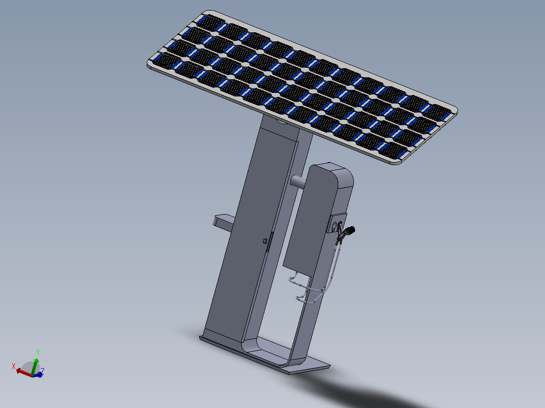 多功能电动汽车充电站