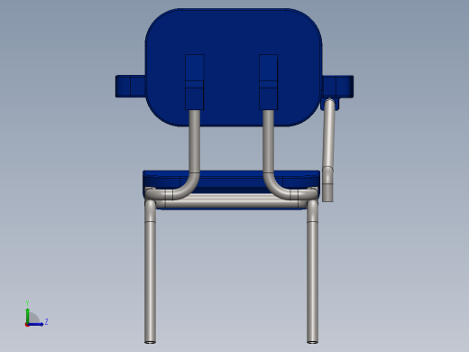 学生椅211左视缩略图