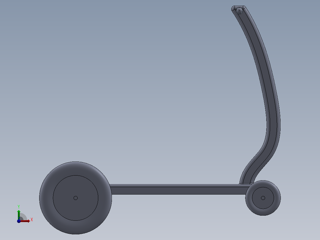 切割玩具前视图