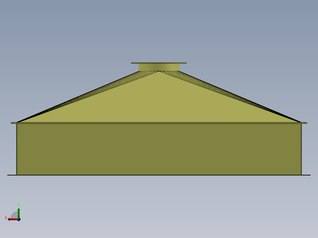 A0003872-除尘器碳钢箱体连接器后视图