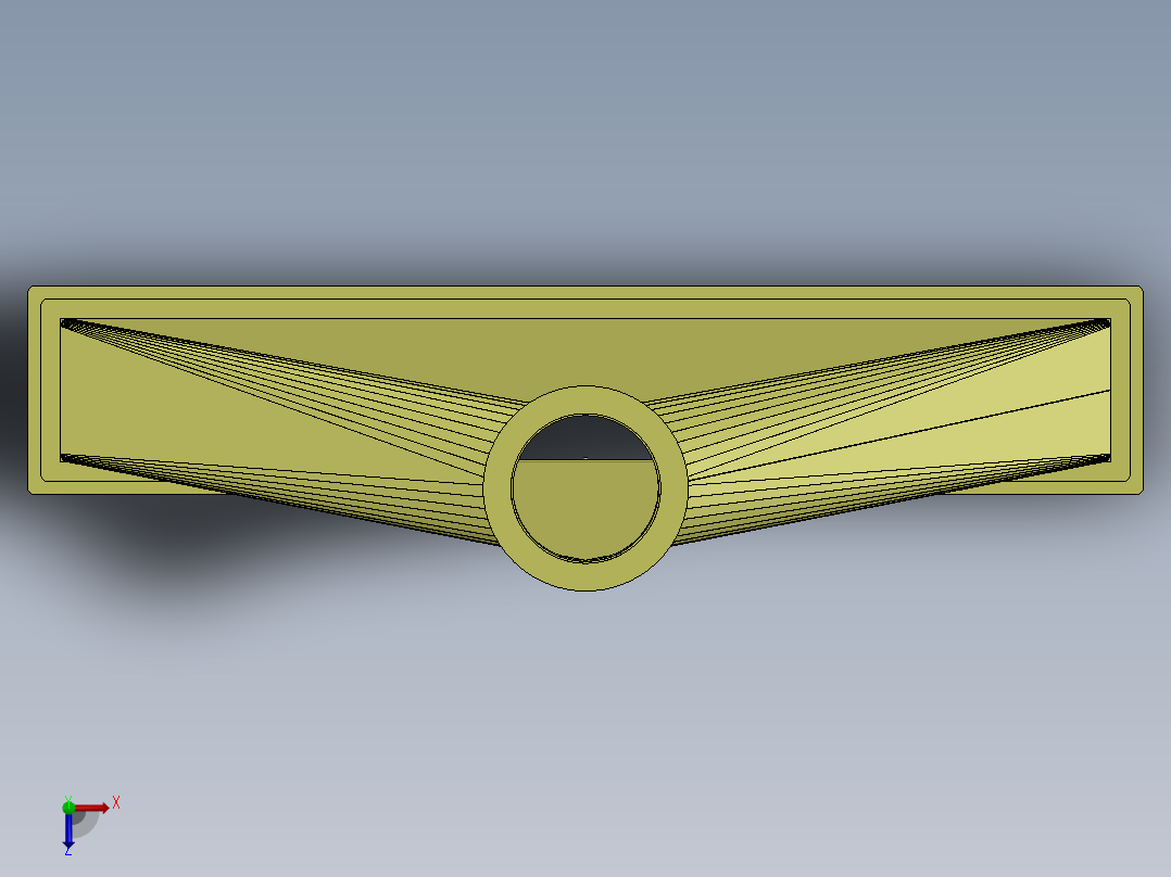 A0003872-除尘器碳钢箱体连接器俯视图