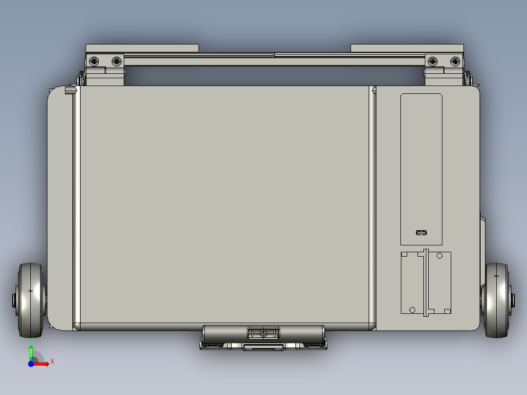 便携式户外冰箱--1653652-100前视图