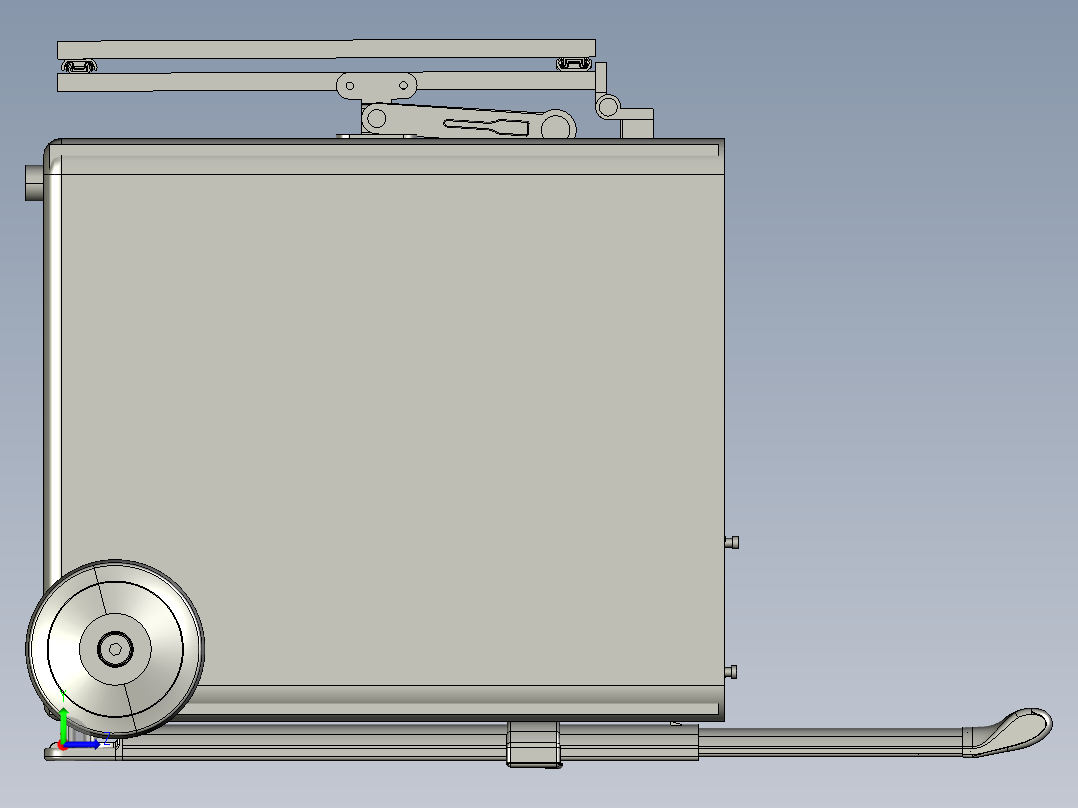 便携式户外冰箱--1653652-100左视图