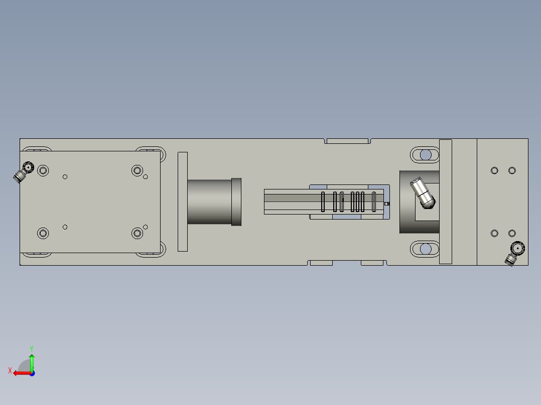 0AA气密检测模组后视图