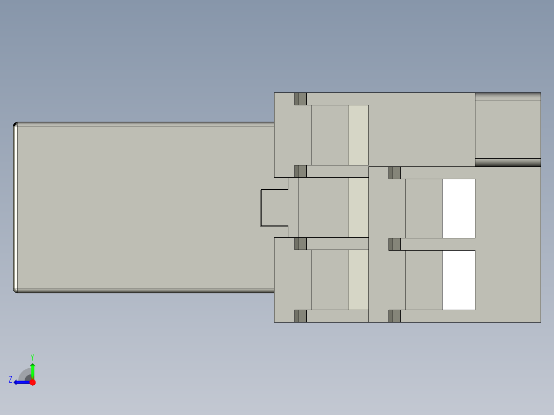 继电器OMRONLY2N-J24VDC右视图