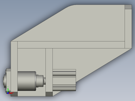 顶面封堵装配体前视缩略图