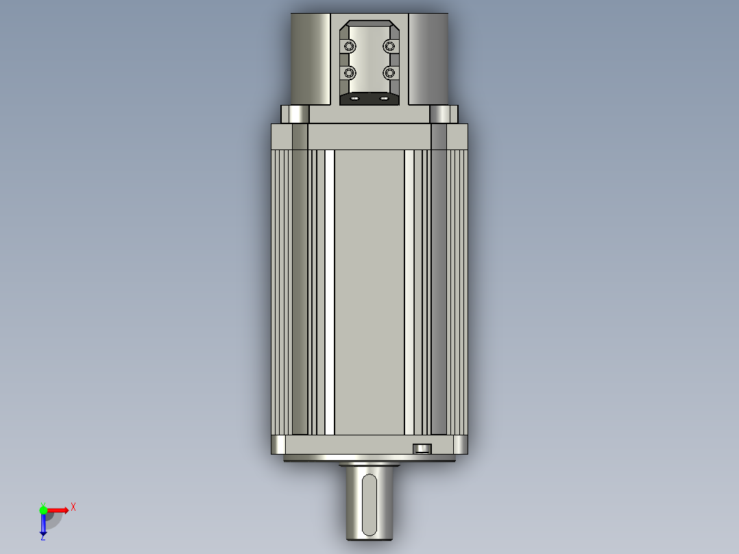 60-90系列伺服电机80ST-M02430俯视图