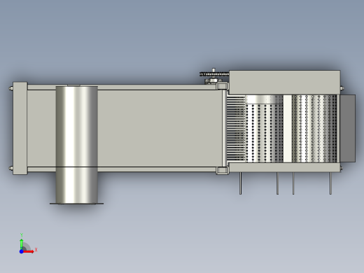 用于加工蓝莓的筛选装置前视缩略图