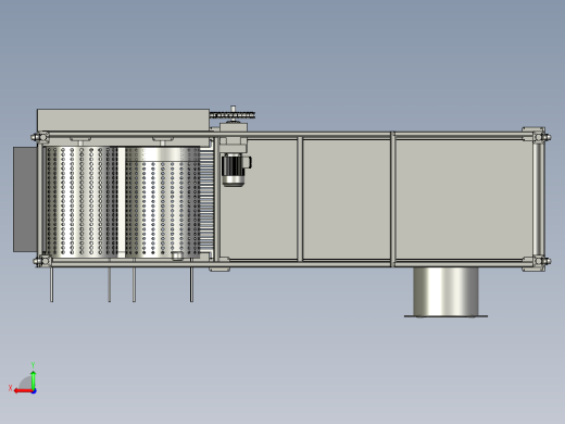 用于加工蓝莓的筛选装置后视缩略图