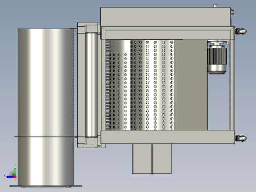 用于加工蓝莓的筛选装置右视缩略图
