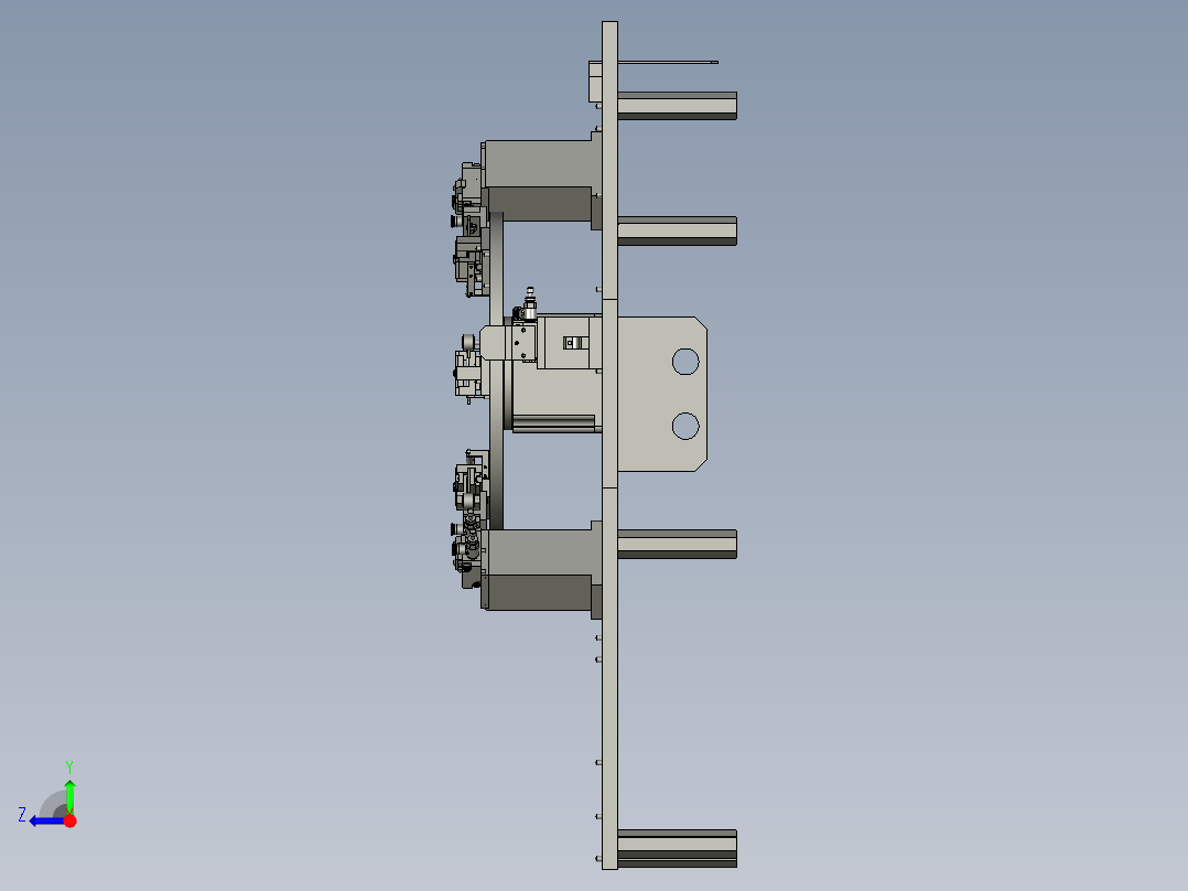 分度组件(LevelofDetail1)右视图
