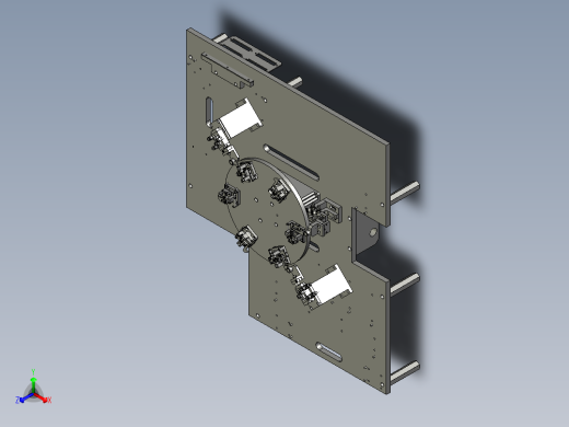 分度组件(LevelofDetail1)正等轴测缩略图