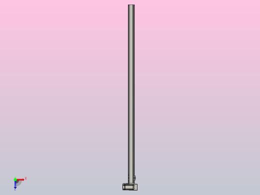 皮带直线轴半封闭可选导轨TPA-HNB-65S-90-L1750-RU-C-P10-N3俯视缩略图