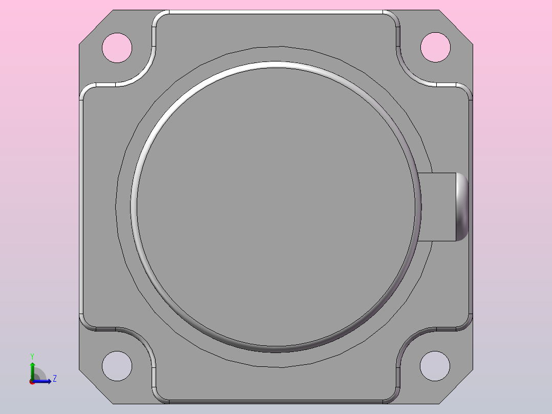 东洋电机B90-1100W左视图