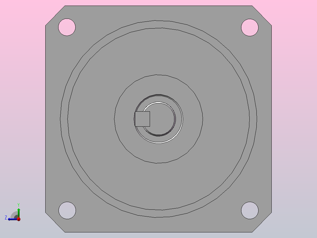 东洋电机B90-1100W右视图