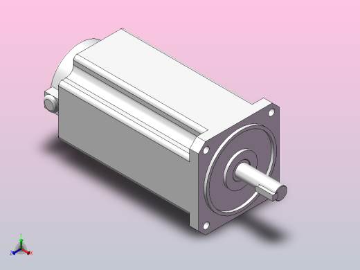 东洋电机B90-1100W正等轴测缩略图