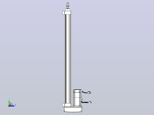 轻载电动缸TPA-ESR40-1210C-L600-MR-LB-W-P40-C3左视缩略图