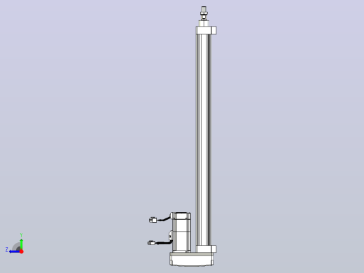 轻载电动缸TPA-ESR40-1210C-L600-MR-LB-W-P40-C3右视缩略图