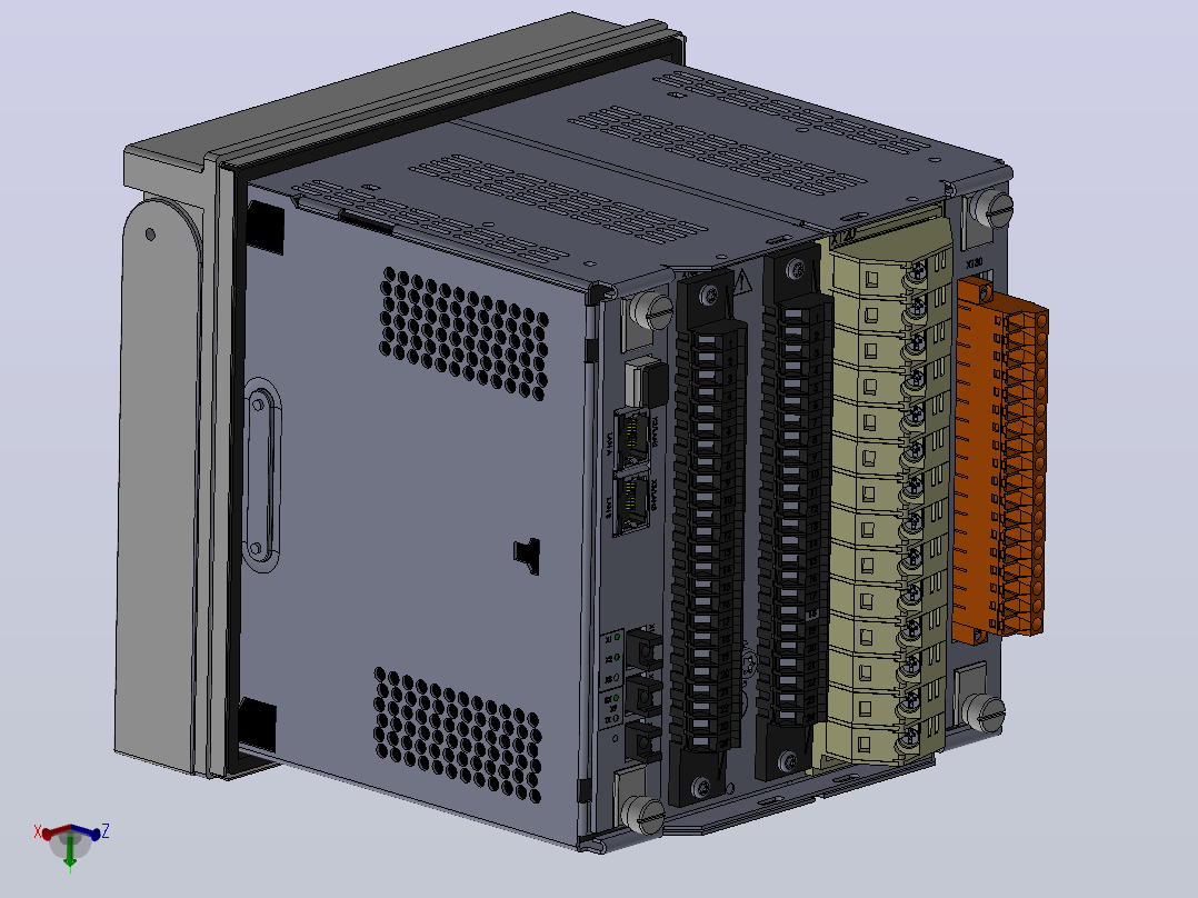 ABB Relion 615 系列保护继电器主视图