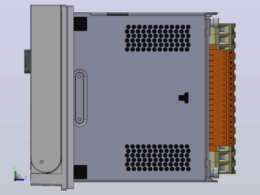ABB Relion 615 系列保护继电器左视缩略图