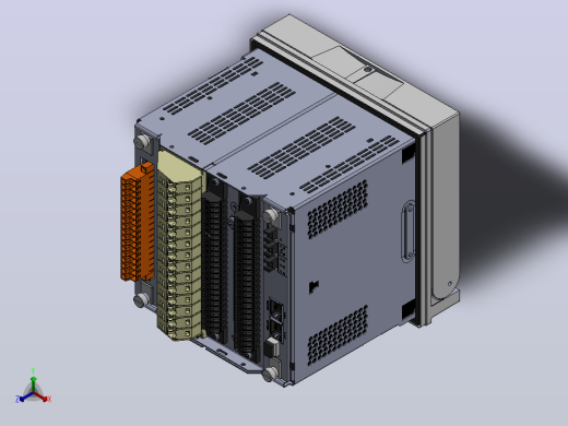 ABB Relion 615 系列保护继电器正等轴测缩略图