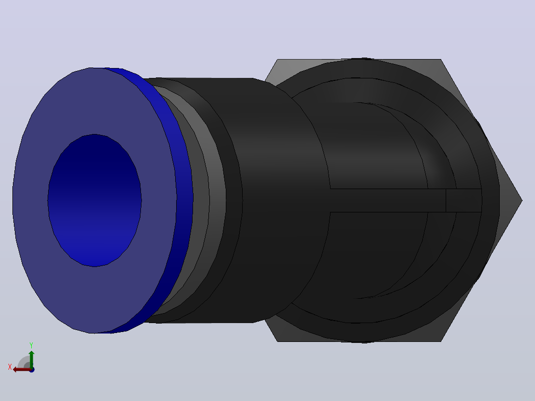 IPL45 45度螺纹弯头_IPL45 08-03后视图