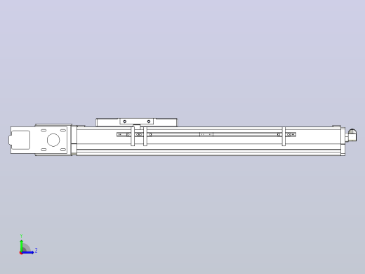 MCB10无尘皮带滑台[MCB10-L32-300-L-100W-C3]左视缩略图