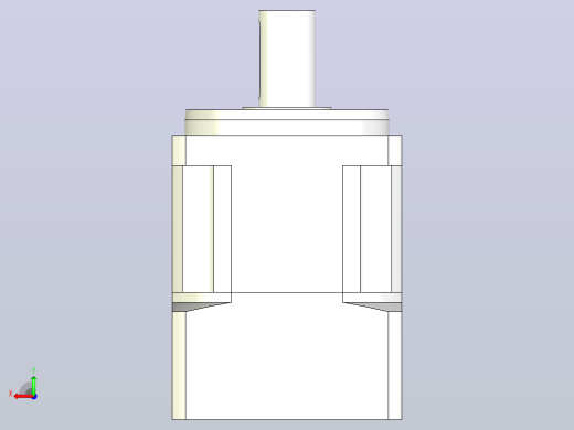 JTX90-L1 19-70-90-M5精密型JTX90直齿轮行星减速机后视缩略图