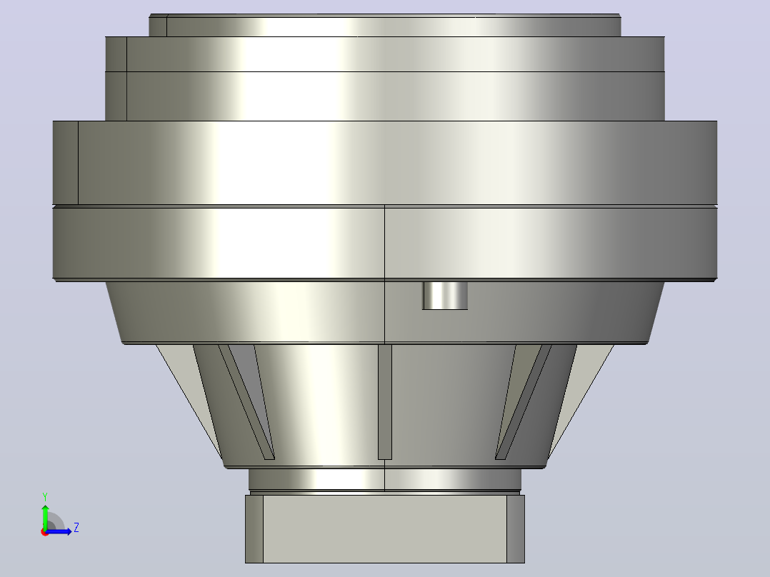 RV减速器常规产品外形图ZD-190BX-   -REA2-Z-B-19KEY-7090M6-3001左视图