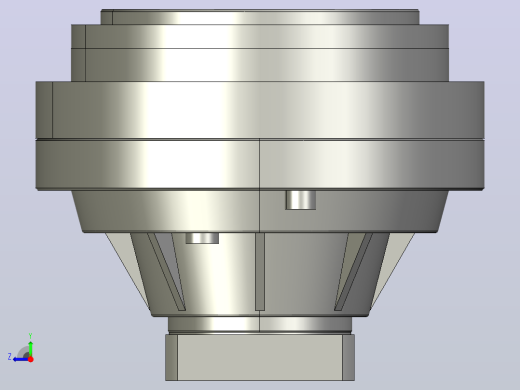 RV减速器常规产品外形图ZD-190BX-   -REA2-Z-B-19KEY-7090M6-3001右视缩略图
