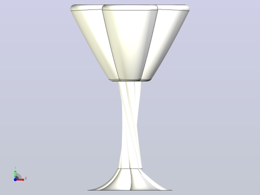 酒杯(白色)前视缩略图