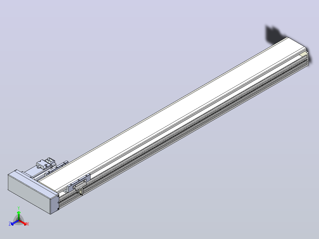 日规模组半封闭丝杆TPA-HNR-110D-1610C-L950-ML-C-P40-N3主视图