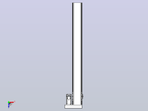 日规模组半封闭丝杆TPA-HNR-110D-1610C-L950-ML-C-P40-N3俯视缩略图