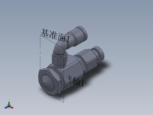喷雾器正等轴测缩略图