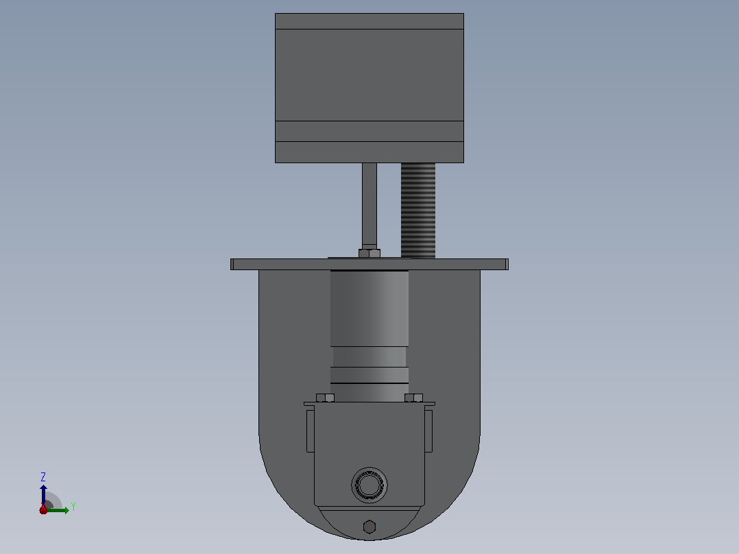 JTB02A脚踏泵_JTB02A-CL右视图