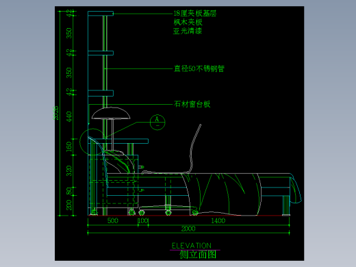 家装类CAD土块(二)-FH01069E