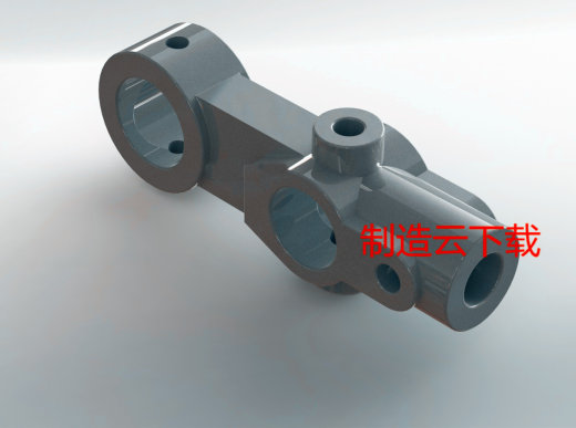 机械杆3D模型缩略图