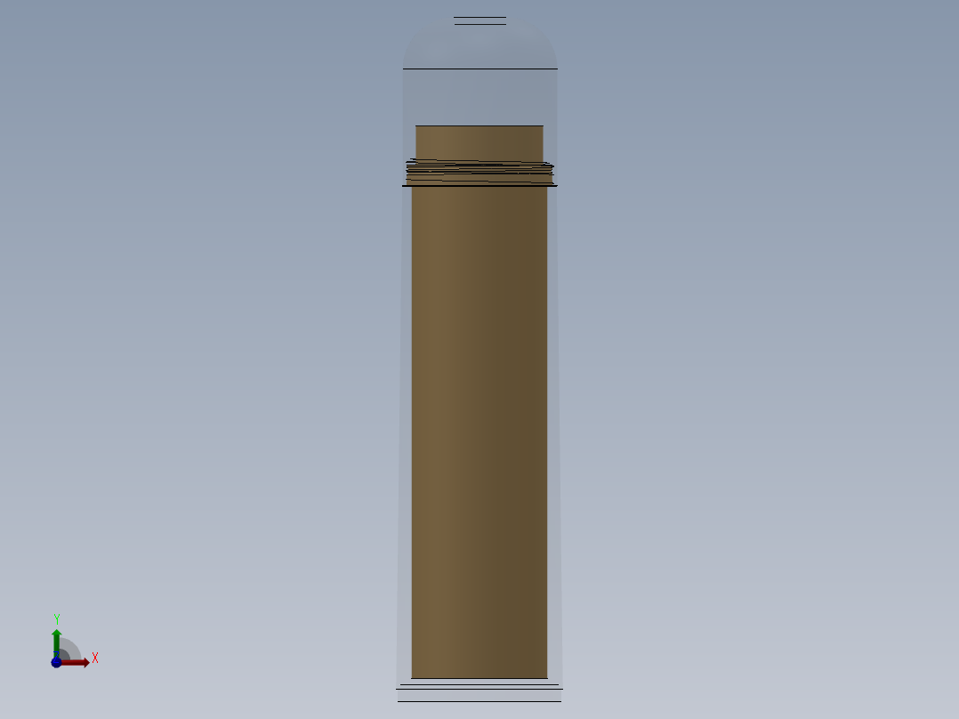 刚刚学习的作品 水杯前视图