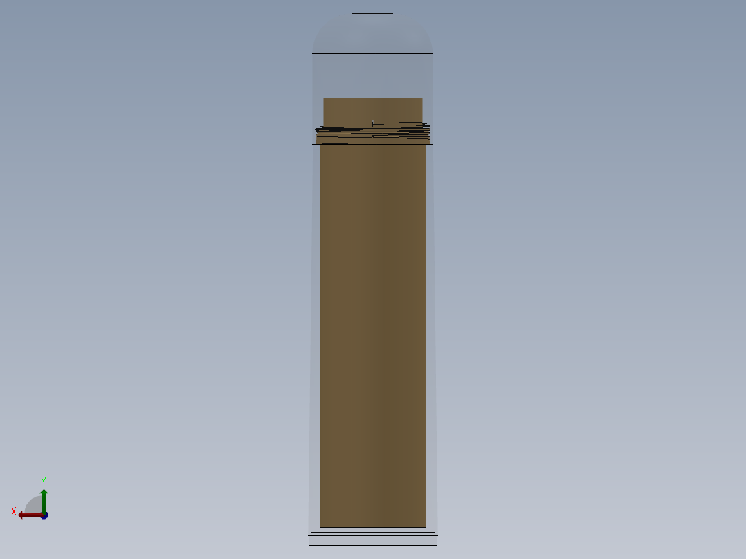 刚刚学习的作品 水杯后视图