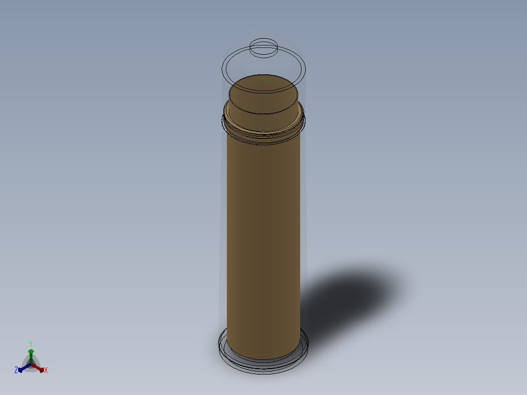 刚刚学习的作品 水杯正等轴测图