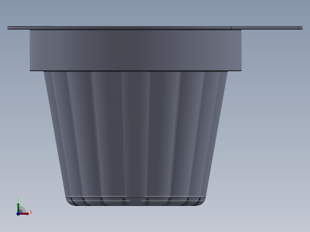 尿杯小便杯SW2017前视图