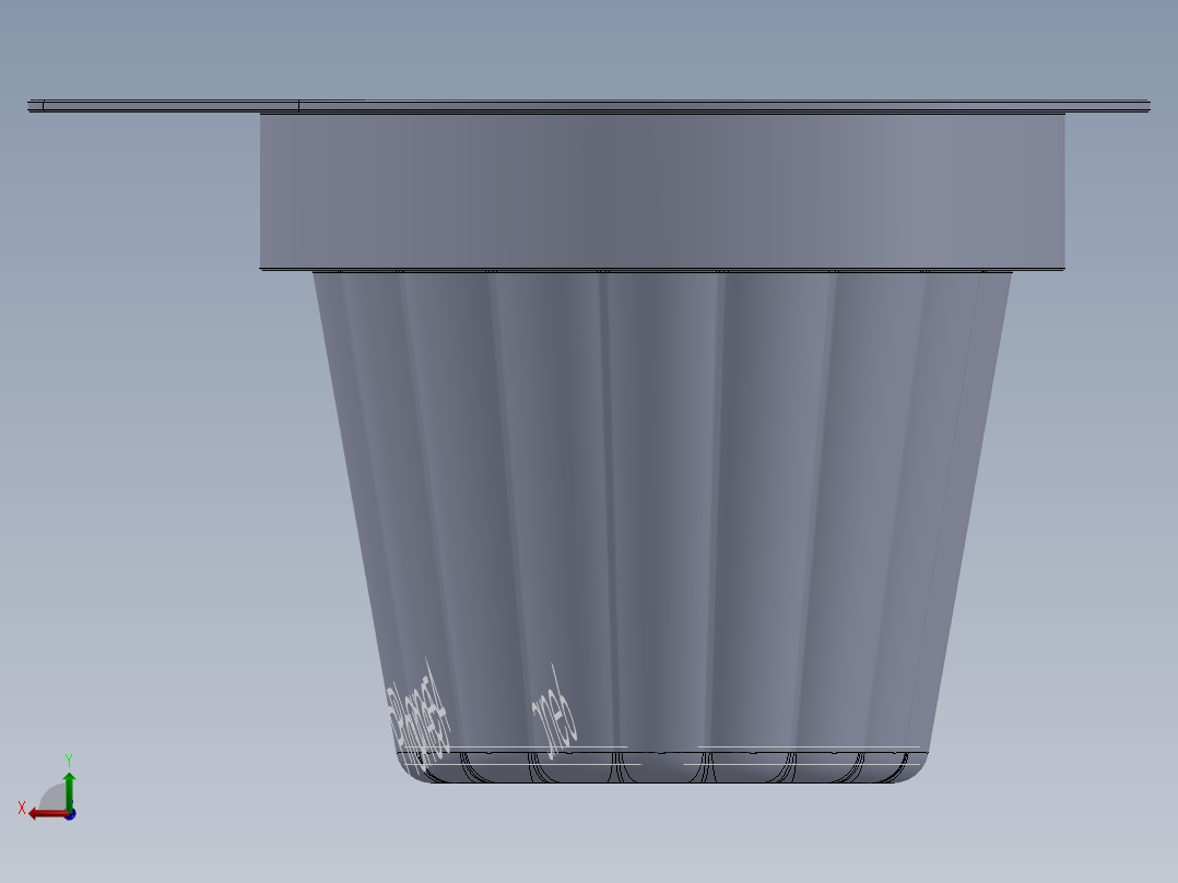尿杯小便杯SW2017后视图