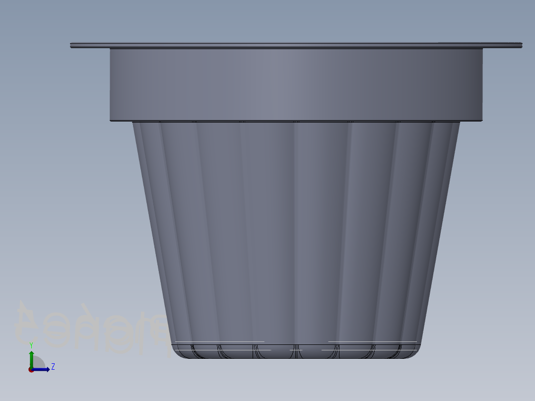 尿杯小便杯SW2017左视图