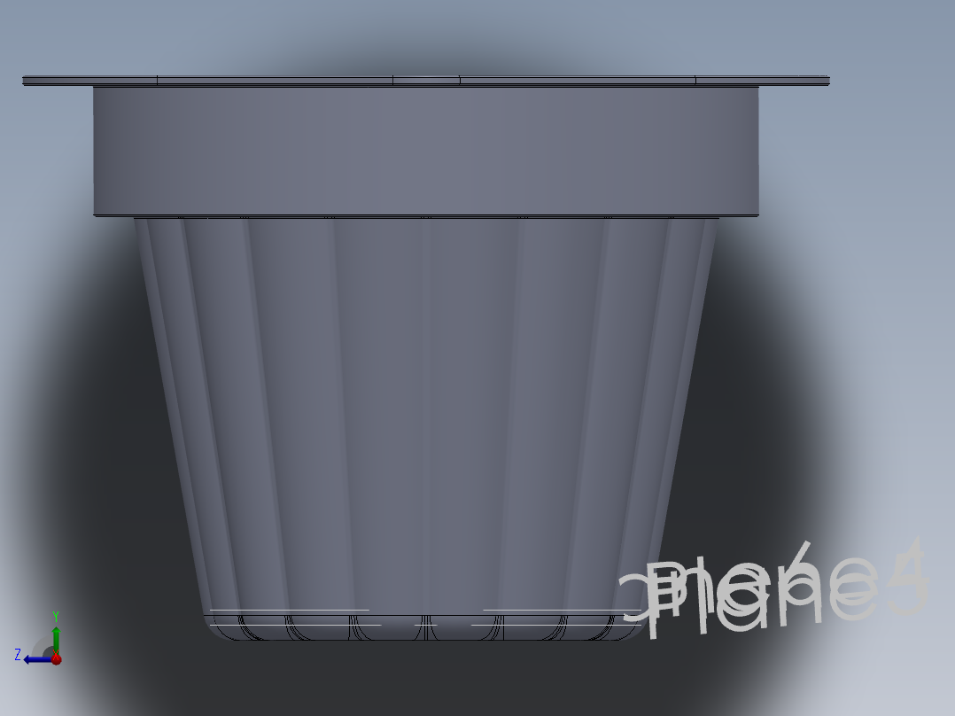 尿杯小便杯SW2017右视图