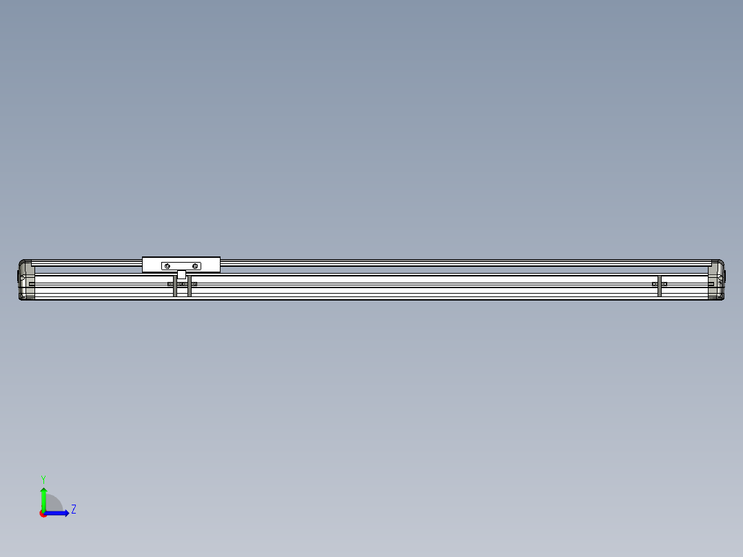Toyo东佑达直线模组-ETH14-850-M+煞車左视图