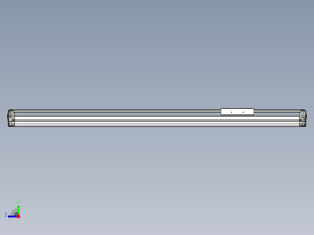 Toyo东佑达直线模组-ETH14-850-M+煞車右视图