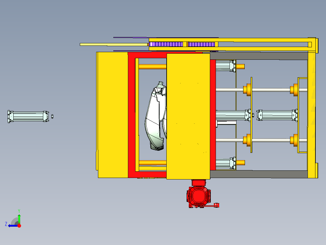 座椅加热右视图