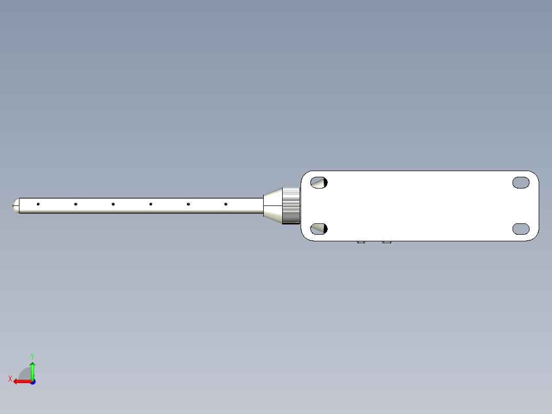 离子风嘴后视图