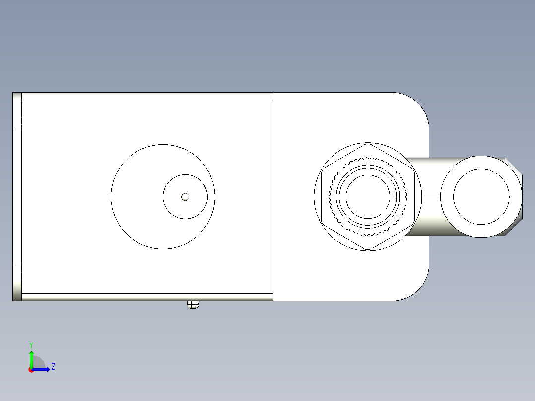 离子风嘴左视图